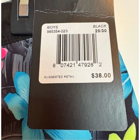 HURLEY - Big Boys Sz 20/30 Board Shorts/Drawstring Adj. Waistband/Above Knee - Picture 9 of 16